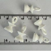 Button Slides - White - 45c each